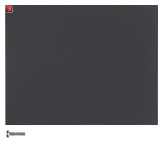 BER85145175 / KNX-Funk Taste 1f quickl K.1 anthrazit / EAN 4011334368878