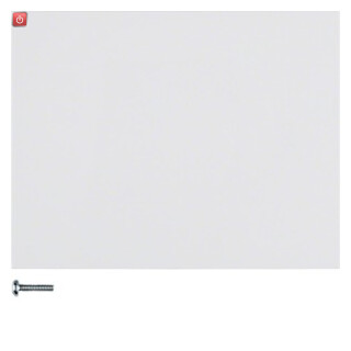 BER85145179 / KNX-Funk Taste 1f quickl K.1 polarweiß / EAN 4011334368861