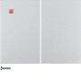 BER85146177 / KNX-Funk Taste 2f quickl K.5 alu / EAN 4011334381792