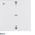 BER85241188 / Jalousie-Taste S.1/B.3/B.7 polarweiß...