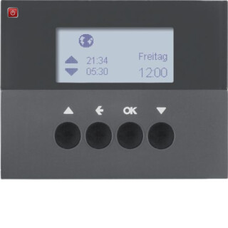 BER85741175 / Jalousie-Schaltuhr K.1 anthrazit matt / EAN 4011334375180