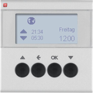 BER85741183 / Jalousie-Schaltuhr S.1/B.3/B.7 alu matt / EAN 4011334375074