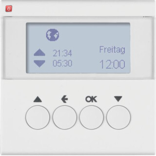 BER85741188 / Jalousie-Schaltuhr S.1/B.3/B.7 pw matt / EAN 4011334375050