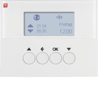 BER85745179 / KNX-Funk Jalou-Uhr quickl K.1 pw / EAN 4011334375586