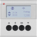 BER85745183 / KNX-Funk Jalou-Uhr quickl B.7 alu matt /...