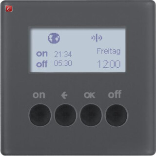 BER85745226 / KNX-Funk Zeitsch.uhr quickl Q.1/Q.3 anth / EAN 4011334382706