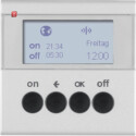 BER85745283 / KNX-Funk Zeitsch.uhr quickl B.7 alu matt /...