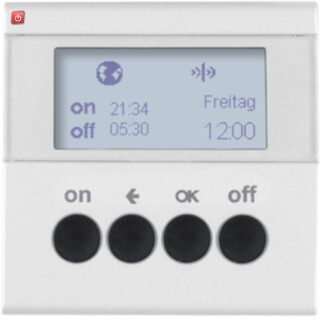 BER85745289 / KNX-Funk Zeitsch.uhr quickl S1/B3/7 pw / EAN 4011334375296