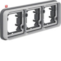 BER13303505 / Rahmen 3f waag UP W.1 grau / EAN 4011334405160