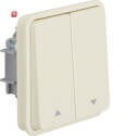 BER30653512 / Jalousie-Serienschalter 2f Pfeile W.1 pw /...