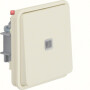 BER30863522 / Wechselschalter-Eins Wippe bel. W.1 pw / EAN 4011334390206