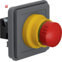 BER44713512 / NOT-AUS-Taster-Einsatz W.1 grau / EAN...