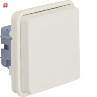 BER47063512 / Steckdosen-Eins SCHUKO m KD BS W.1 pw / EAN 4011334390473