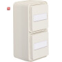 BER47703532 / Steckd. SCHUKO 2f senk. Klappd BS W.1 pw / EAN 4011334404385
