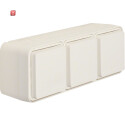 BER47733512 / Steckdose SCHUKO 3fach waagerecht W.1 pw /...