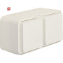 BER47843512 / Steckd. SCHUKO 2f waag 2 SCHIEBER WP pw / EAN 4011334404286