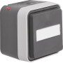 BER47413515 / Steckdose SCHUKO m KD u BF AP W.1 grau / EAN 4011334404330