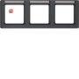 BER10236016 / Rahmen 3fach waag mit BF Q1 anth / EAN 4011334379423