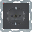 BER47236086 / Steckdose SCHUKO erh BS Q.1/Q.3 anthr / EAN...