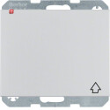 BER47517103 / Steckdose SCHUKO m KD mit erh BS K.5 Alu /...