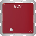 BER41516015 / Steckdose SCHUKO m. KLPD und LED Q.x rot /...