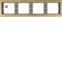 BERMAN0103617 / Rahmen 4fach waag K.5 Messing...