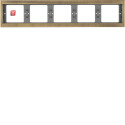 BERMAN0103717 / Rahmen 5fach waag K.5 Messing...