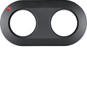 BERMAN0100317 / Rahmen 2fach 1930 softtouch schw. / EAN...