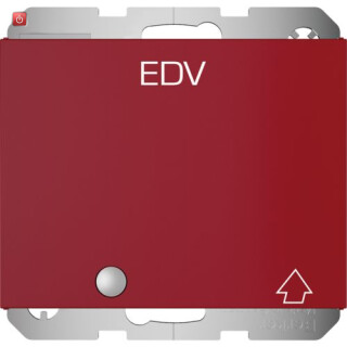 BER41517115 / Steckdose SCHUKO m. KLPD und LED K.x rot / EAN 4011334493051