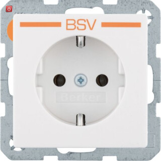 BER47436069 / Steckdose SCHUKO BSV Q.x P-W SAMT / EAN 4011334498339
