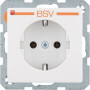 BER47436069 / Steckdose SCHUKO BSV Q.x P-W SAMT / EAN 4011334498339
