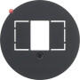 BERMAN0101717 / Zentralstück TAE 1930 softtouch schw. / EAN 4011334540908