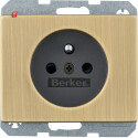 BERMAN0104417 / Steckdose m SK-Stift erh. BS K.5 Messing...
