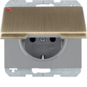 BERMAN0104317 / Steckdose SCHUKO m KD erh BS K.5 Messing...