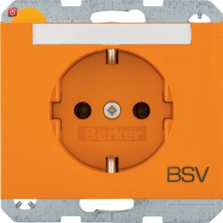 BER47397124 / Steckdose SCHUKO BSV BSF K.x orange / EAN 4011334498292