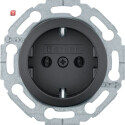 BERMAN0100917 / Steckdose SCHUKO 1930 softtouch schw. /...
