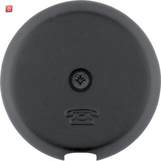 BERMAN0102817 / Z-Stk. Kabelauslass 1930 softtouch schw. / EAN 4011334541011