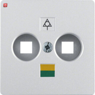 BER14031404 / Zentralplatte f Doppel-Potenziala.Std al / EAN 4011334228059