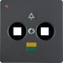 BER14031606 / Zentralplatte f Doppel-Potenziala.Std an /...