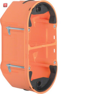 BER1870 / Einbaudose 2fach TS Sensor orange matt / EAN 4011334294092
