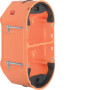 BER1870 / Einbaudose 2fach TS Sensor orange matt / EAN 4011334294092