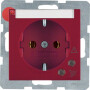 BER41088962 / Steckdose SCHUKO Üspgsch. S.1/B.x rot / EAN 4011334280446