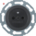 BER67657901 / Steckdose Skostift BS 1930/Glas/Pala sw /...
