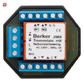 BER2969 / Rollotec Trennrelais Hauselektronik grau / EAN 4011334192015
