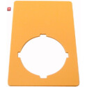 EATON / 121089 / Schild, NOT-HALT, H x B = 50 x 33 mm,...
