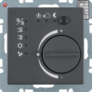 BER75441126 / Raumtemperaturregler m Ta-Sst IB Q1 anth / EAN 4011334384434