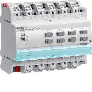 BER75318108 / Jalousieaktor 8f REG 230V AC KNX / EAN 4011334399100