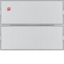 BER80162774 / Tastsensor 2f Komf m BF KNX K.5 alu matt / EAN 3250617153560