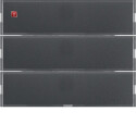 BER80163776 / Tastsensor 3f Komf m BF KNX K.1 anth mat /...