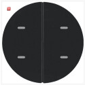 BER80161865 / Tastsensor 1f Komf KNX R.x sw glän /...